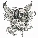 the crack tattoo design idea