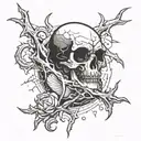 the crack tattoo design idea