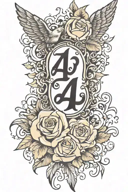 bible verse Philippians 4:13 tattoo design idea