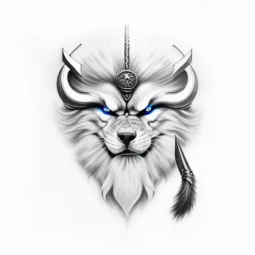 odin, Warrior, blaze tattoo design idea