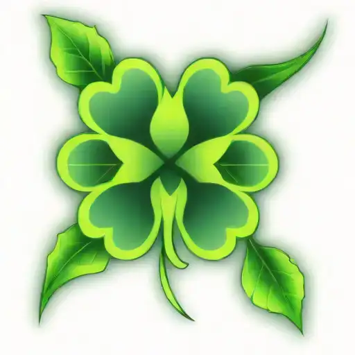 four leaf clover tattoo irish tattoo design idea