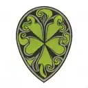 celtic four leaf clover tattoo inspired design tattoo design idea