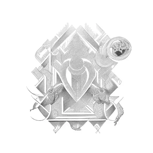 equal Numbers, mitology, gods, history tattoo design idea