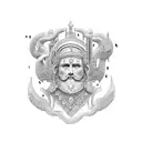 gods history tattoo design idea