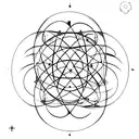 Quantum mechanics tattoo design idea