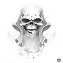 Grim Reaper tactical tattoo design idea