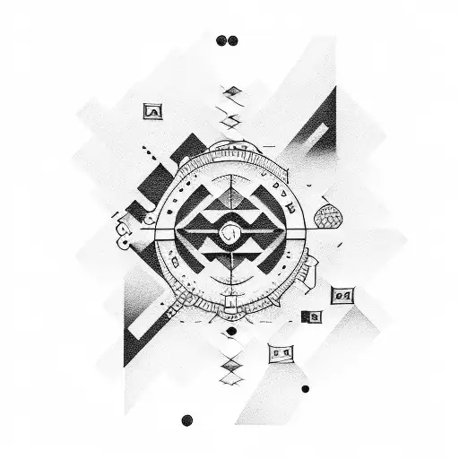 morse code tattoo design idea