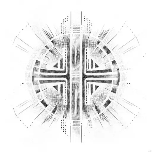 morse code tattoo design idea