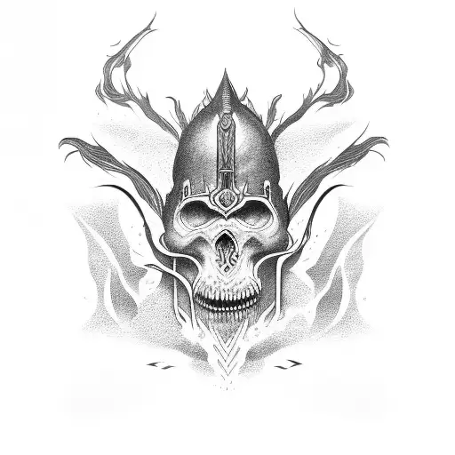 oblivion shivering isles tattoo design idea