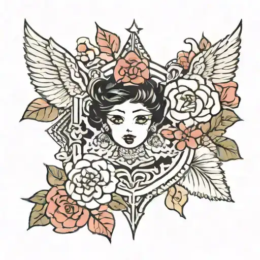 kpop inspired tattoo design idea