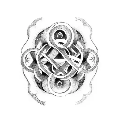 Infinity Symbol with numbers 25 and 29 tattoo design idea