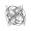 Infinity Symbol with numbers 25 and 29 tattoo design idea