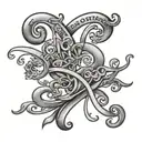 handscript cursive In Loving Memory Of Deondrah 01/31/03-02/10/24 or something for her death to remind me of her tattoo design idea