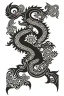 Ancient ancient persian kingdom design incorporating symbols tattoo design idea