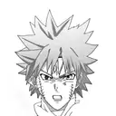 anime including Naruto, Gon, Deku, and Tanjiro tattoo design idea