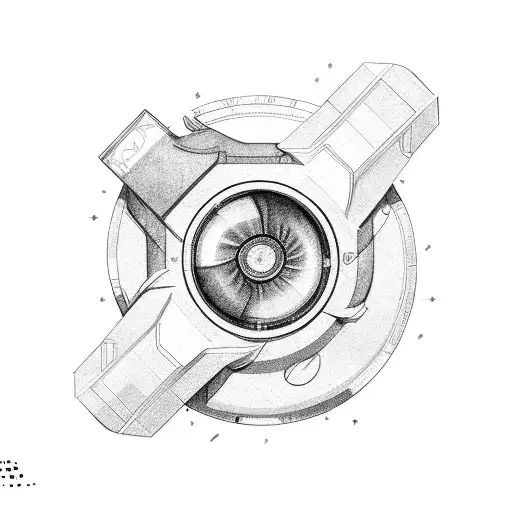 Turbocharger tattoo design idea
