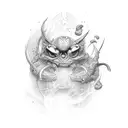 turbo tattoo design idea