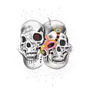 dead boys dance tattoo design idea