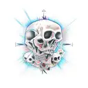 dead boys dance tattoo design idea