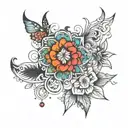 Satyam tattoo design idea