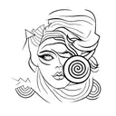 Circe tattoo design idea