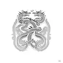 dragon snake tattoo design idea