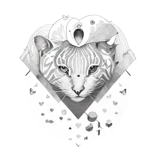 Kindness in a human's heart tattoo design idea