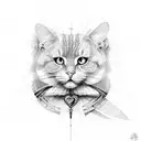 Kindness in a human's heart tattoo design idea