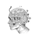 free yourself, free your mind tattoo design idea