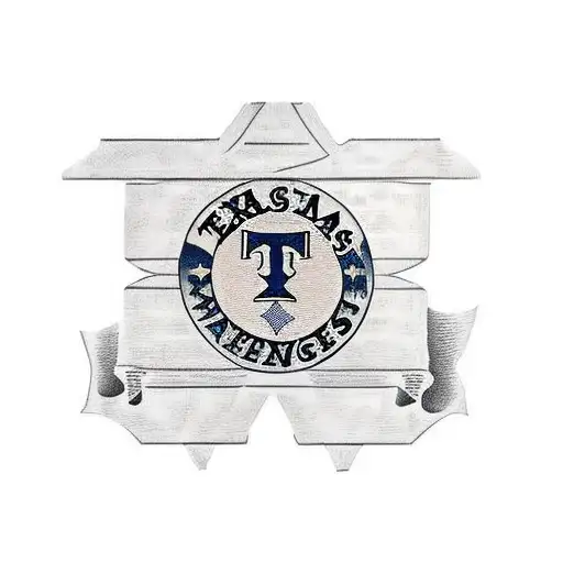 Texas Rangers logo tattoo design idea