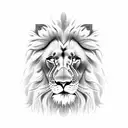 lion horse snake cat tattoo design idea