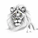 lion horse snake cat tattoo design idea