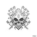 crystal castles tattoo design idea