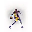 kobe bryant realistic with KB initials  and numbers 24 & 8 tattoo design idea