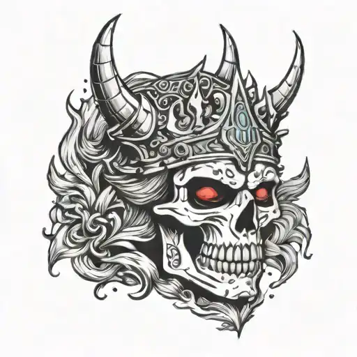 Lich King tattoo design idea