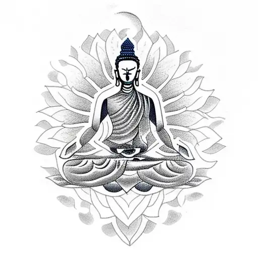 Breathe Zen Temporary Tattoo / Meditation Tattoo - Etsy