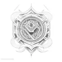 año 1996 tattoo design idea