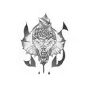 año 1996 tattoo design idea