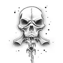 casper the grim reaper tattoo design idea