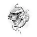 Salmo 91 tattoo design idea