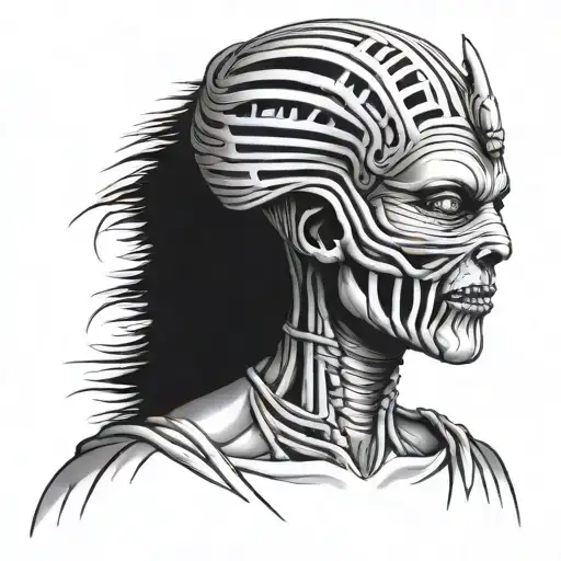 1999 mummy tattoo design idea