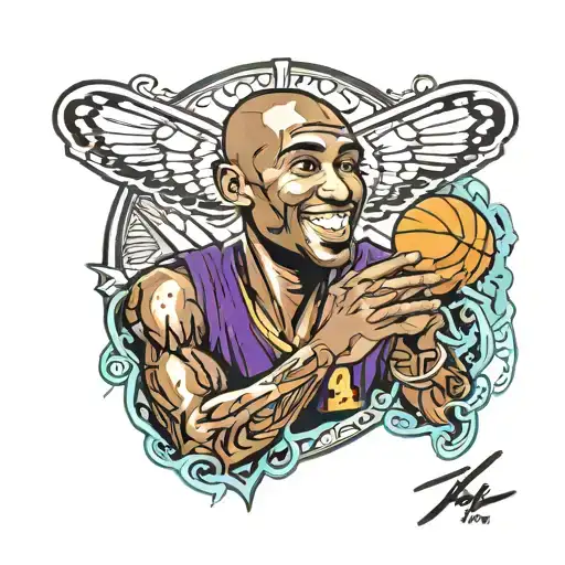 Kobe bryant Mamba tattoo design tattoo design idea