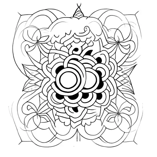 small minimal unique tattoo with bdsm hidden massage  tattoo design idea