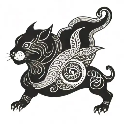 golden child  standing  one of one  tattoo design idea