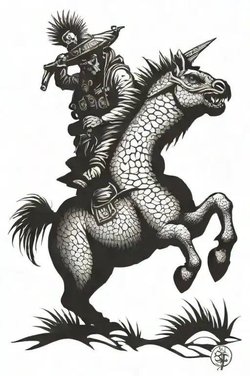 desert rebel tattoo design idea