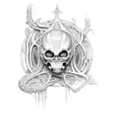 giger tattoo design idea