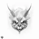 Griffin tattoo design idea