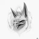 Griffin tattoo design idea