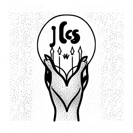 i talk to jesus by Lana Del Rey  tattoo design idea