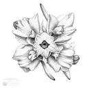 daffodil as NEDA tattoo design idea